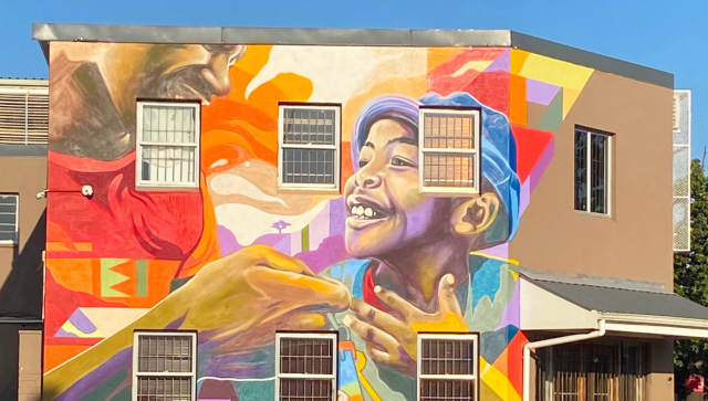 Capital City Housing Mural wall